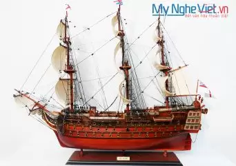 mô hình tàu thuyền chiến gỗ HMS Victory